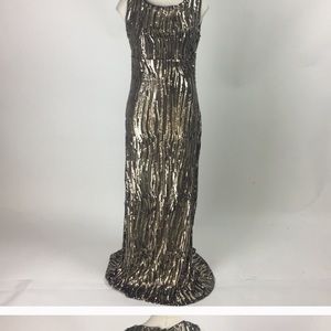 Sequined Evening Gown